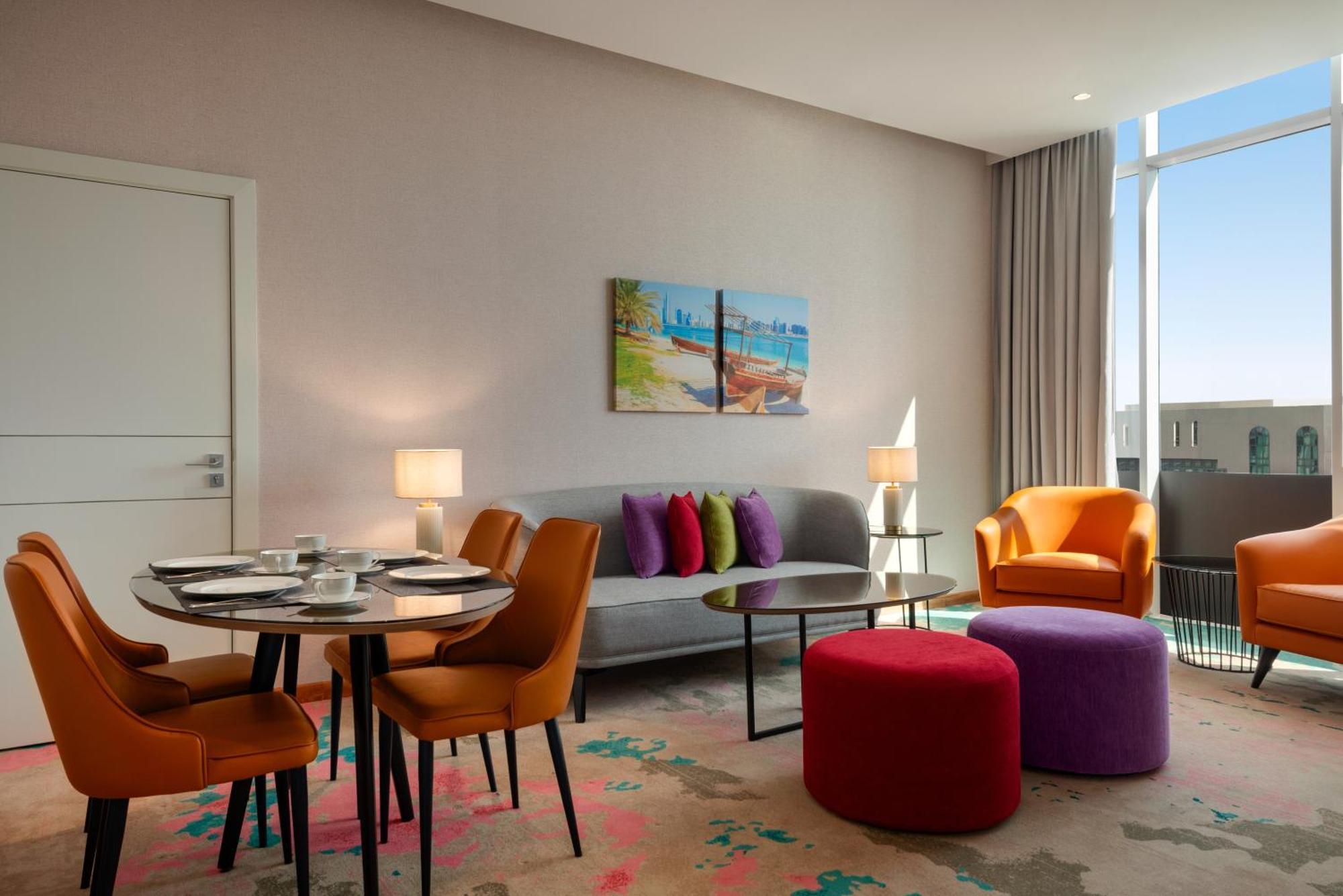 Hotel La Quinta By Wyndham Abu Dhabi Al Wahda Esterno foto